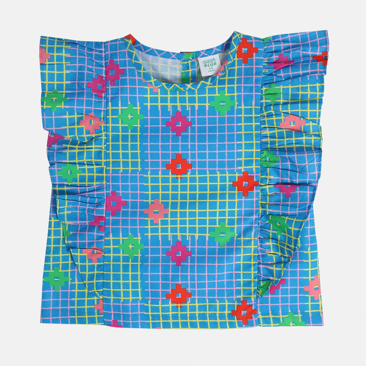 Girls Blue Pack Of 2 Lounge Wear