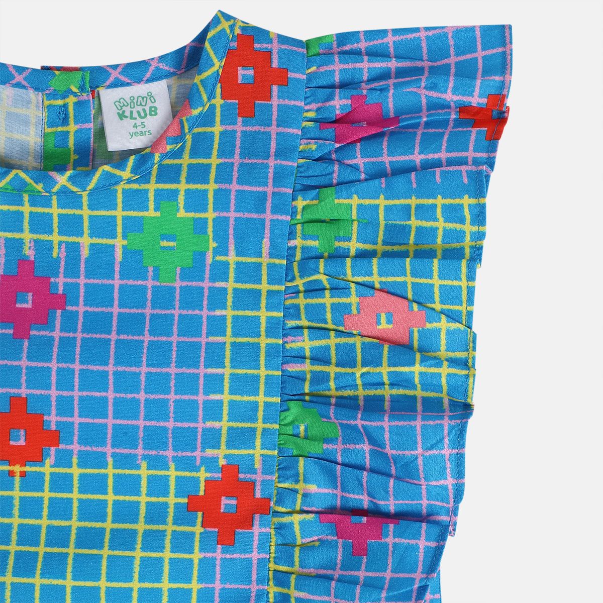 Girls Blue Pack Of 2 Lounge Wear