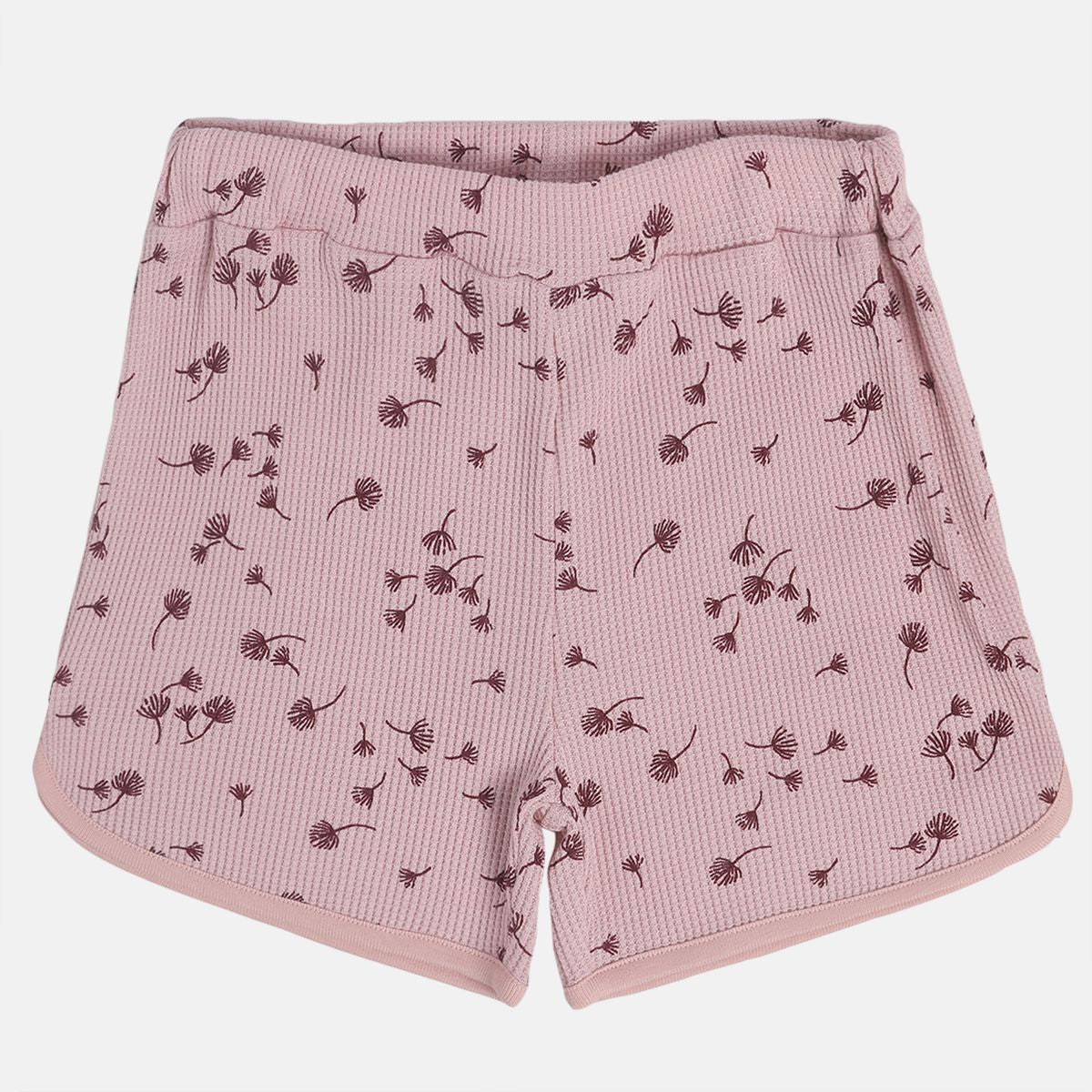 Girl Pink Knit Shorts