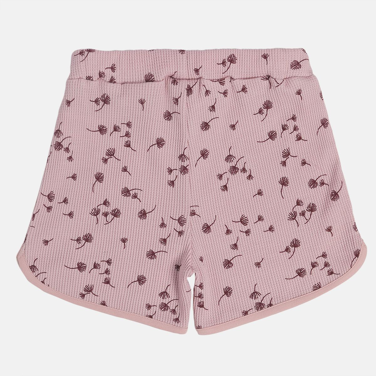 Girl Pink Knit Shorts