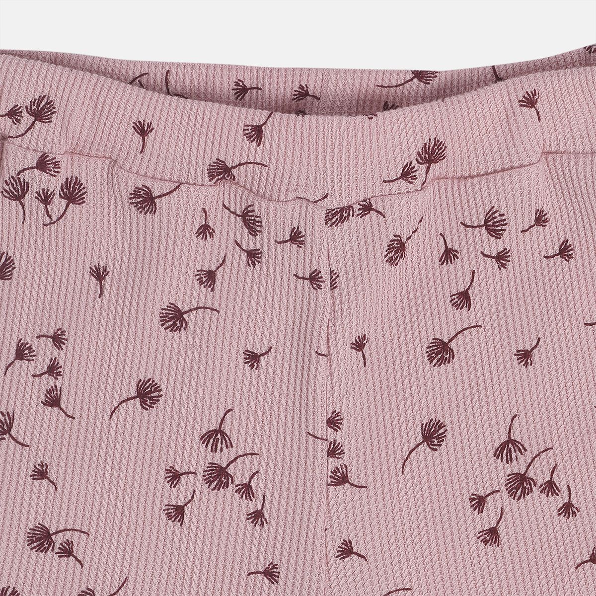 Girl Pink Knit Shorts