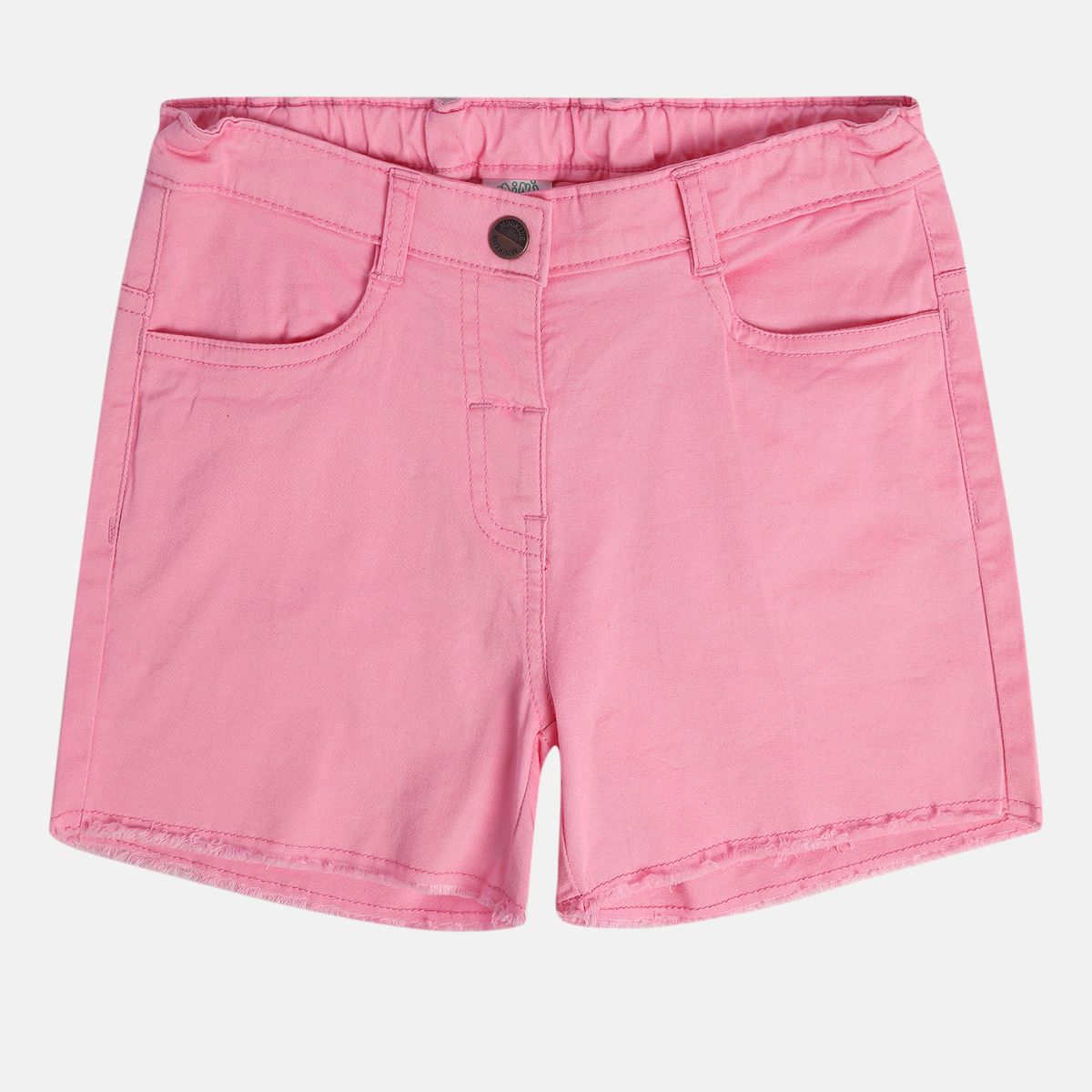 Girls Peach Pack Of 1 Shorts