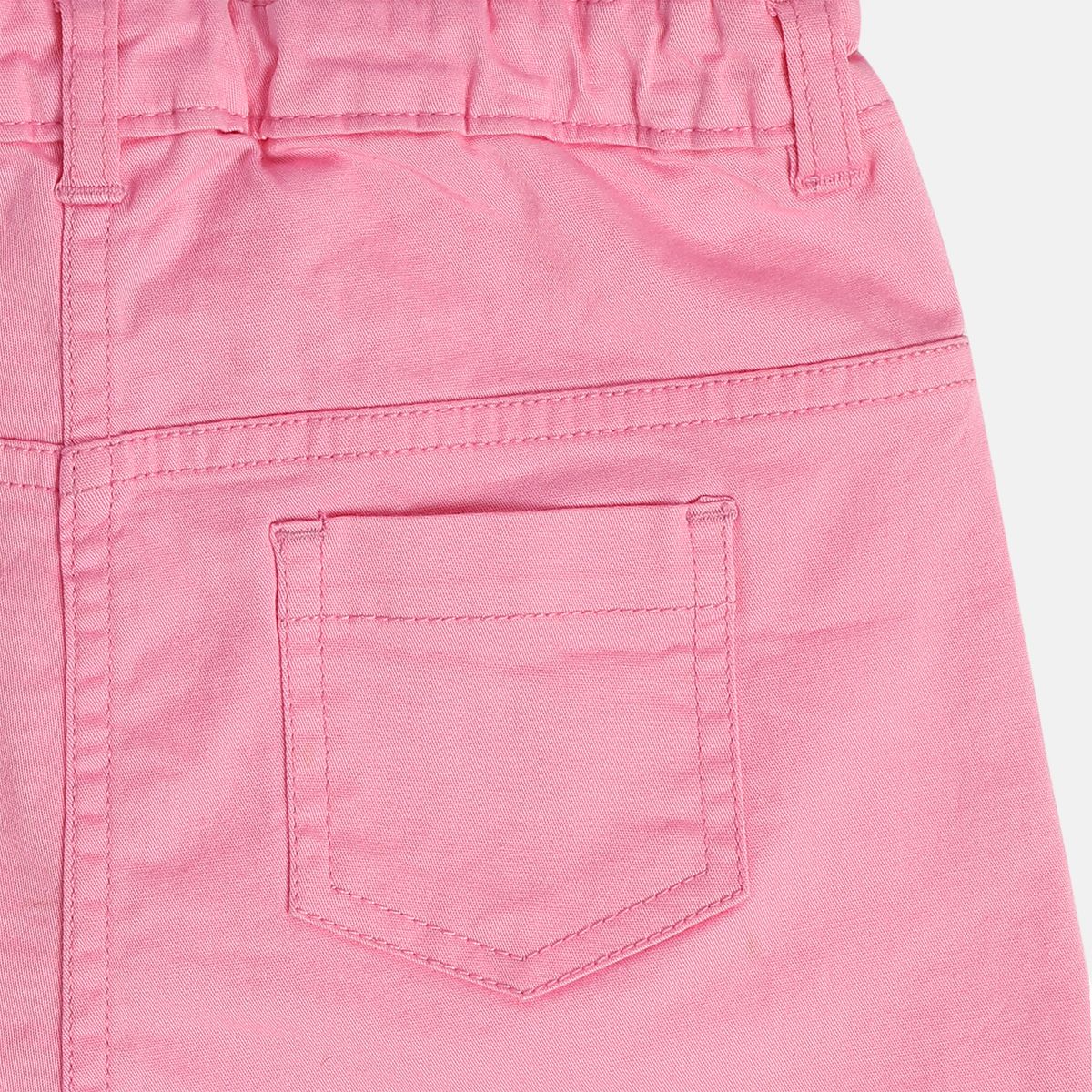 Girls Peach Pack Of 1 Shorts