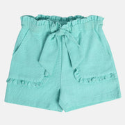 Girls Mint Pack Of 1 Shorts