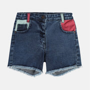Girls Blue Pack Of 1 Shorts