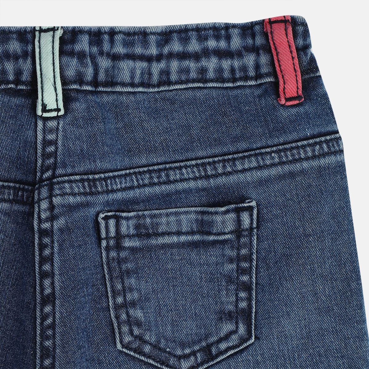 Girls Blue Pack Of 1 Shorts