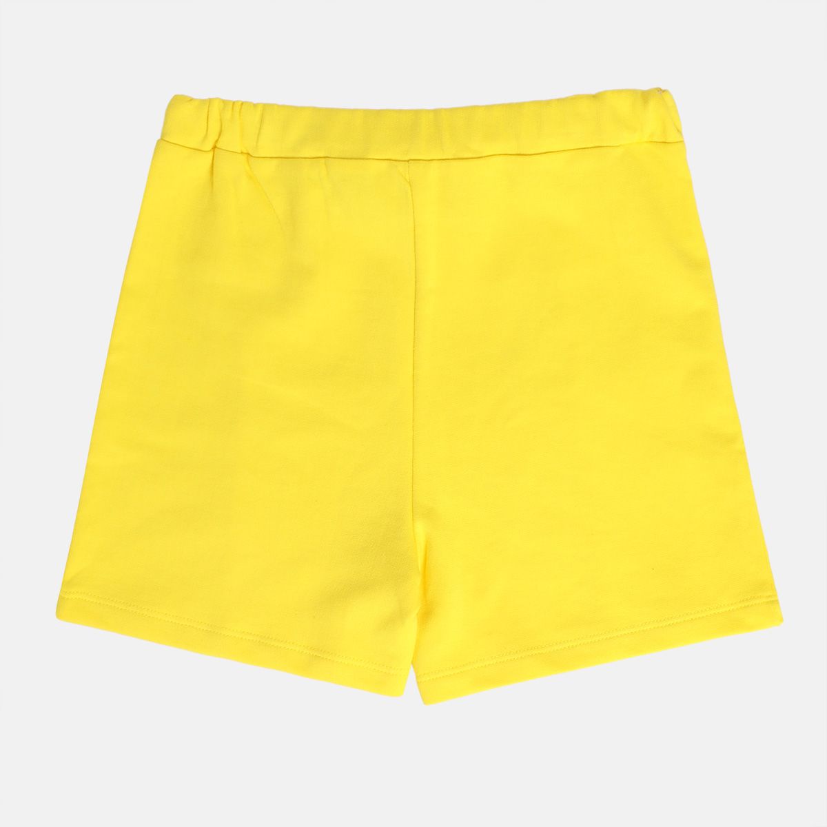 Girl Yellow Knit Shorts