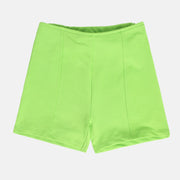 Girls Green Pack Of 1 Shorts