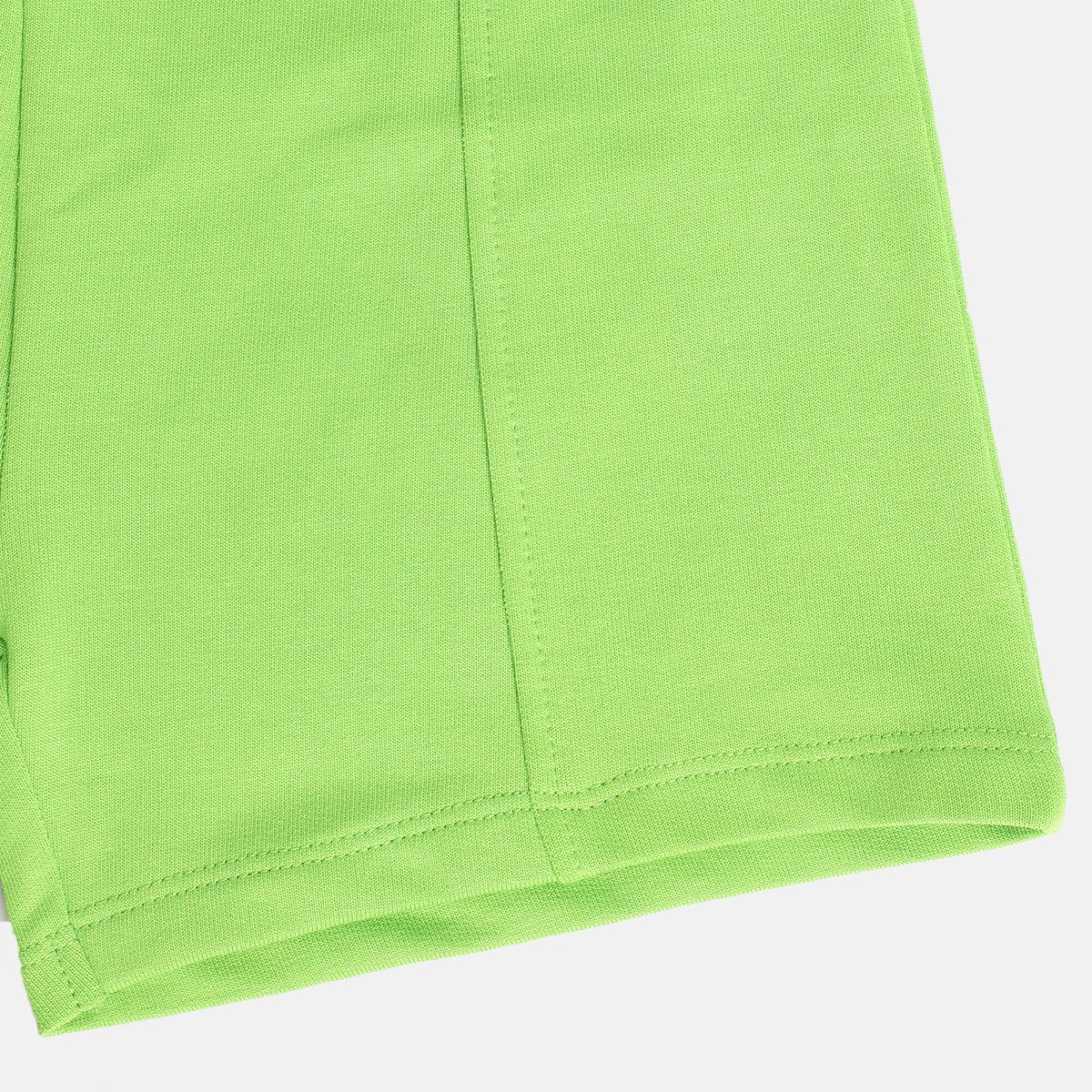 Girl Green Knit Shorts