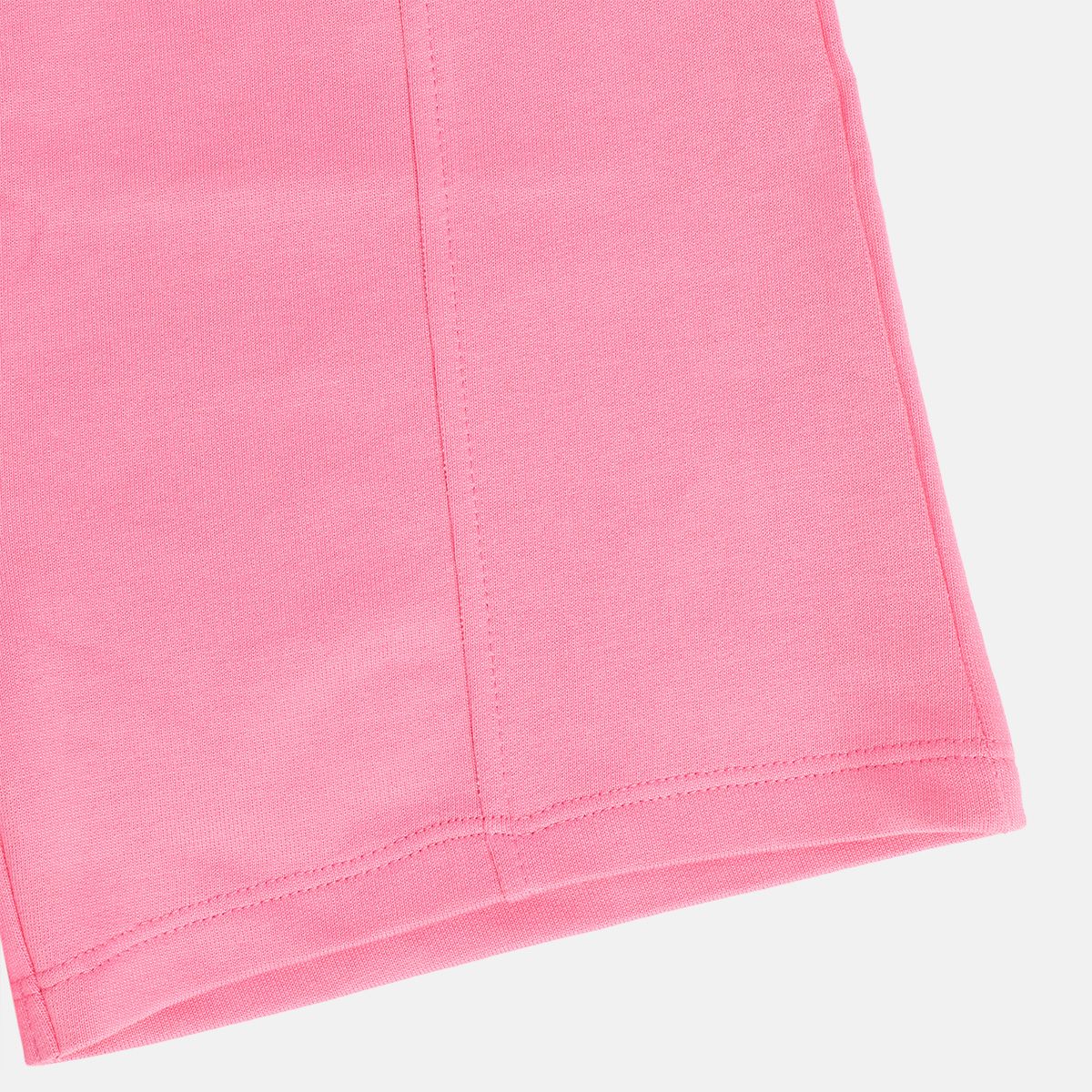 Girl Pink Knit Shorts