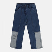 Girls Blue Denim Pant