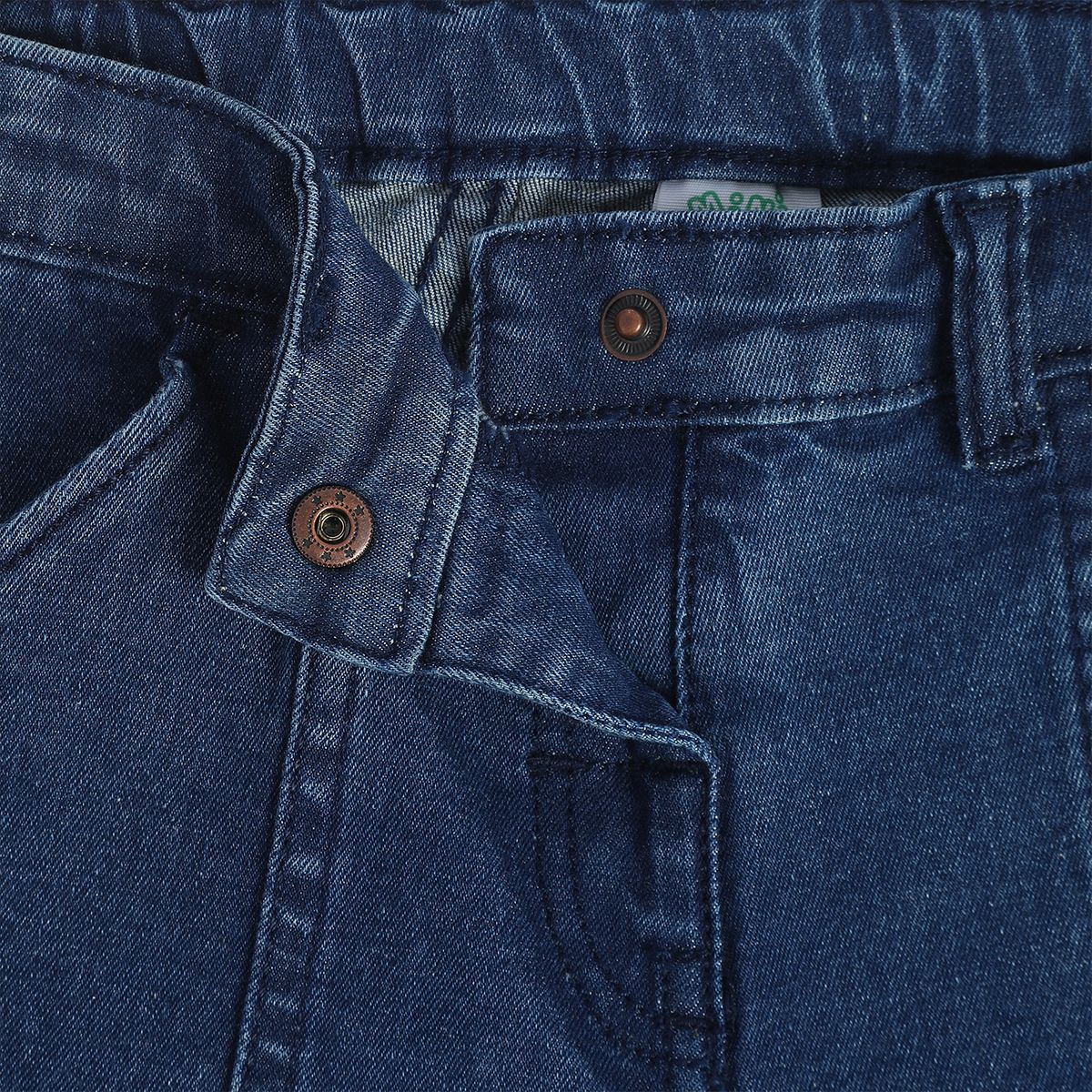 Girls Blue Denim Pant