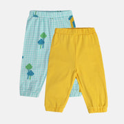 Boys Multicolor Pack Of 2 Knit Bottom