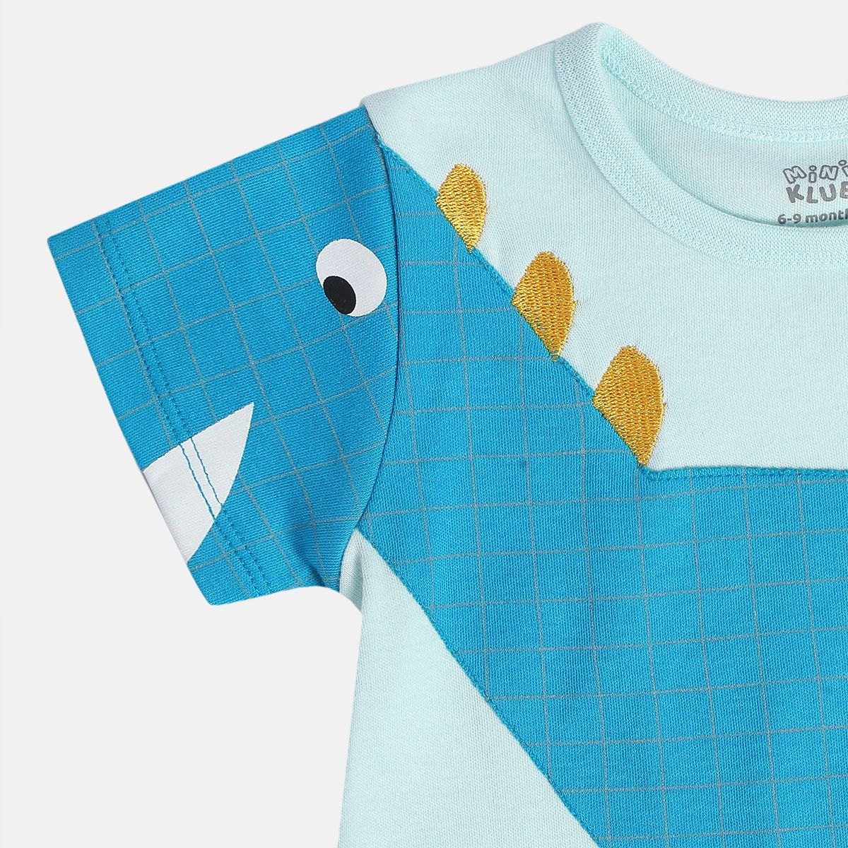 Boys White Short Sleeve Romper