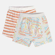 Boys Multicolor Pack Of 2 Shorts