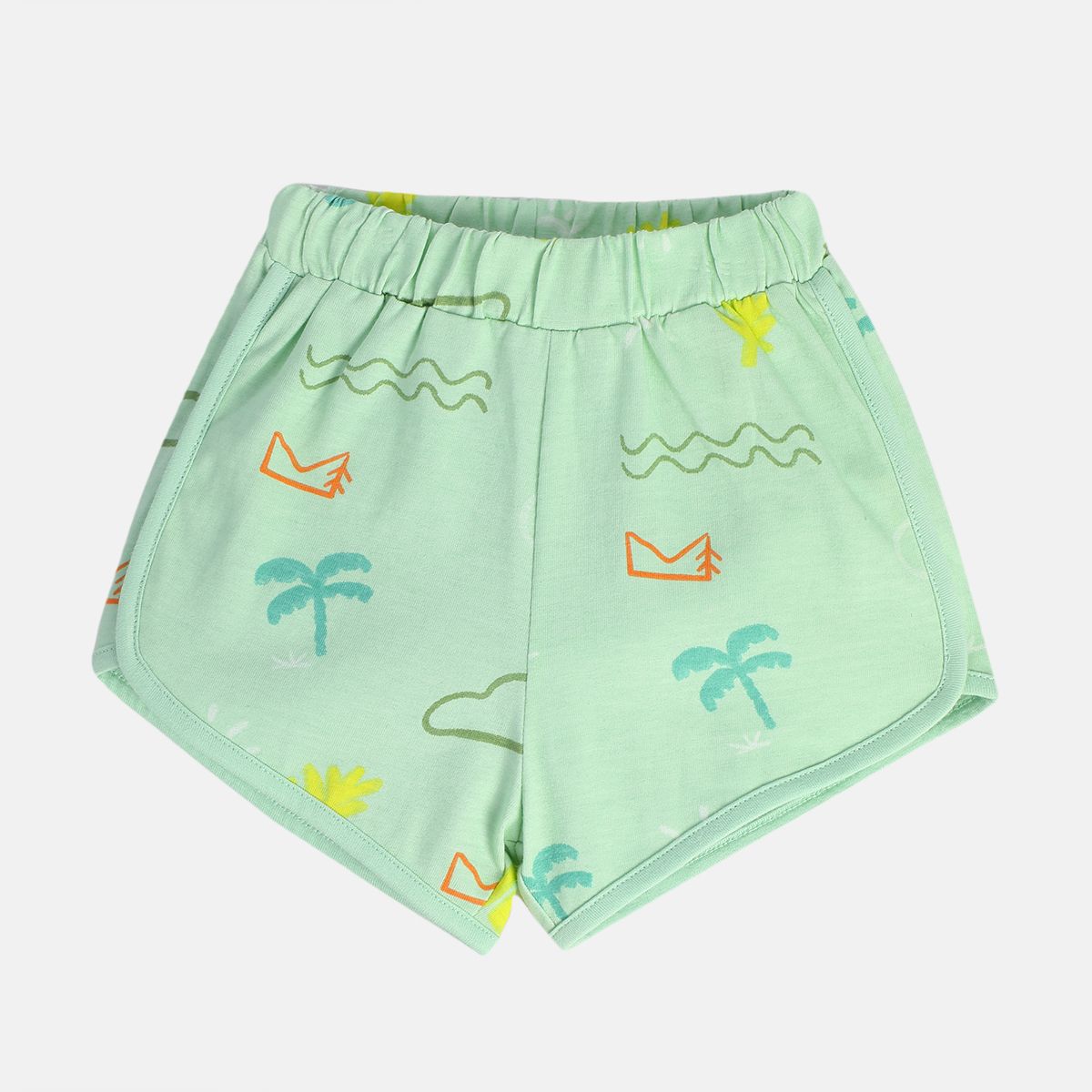 Boys Multicolor Pack Of 2 Shorts