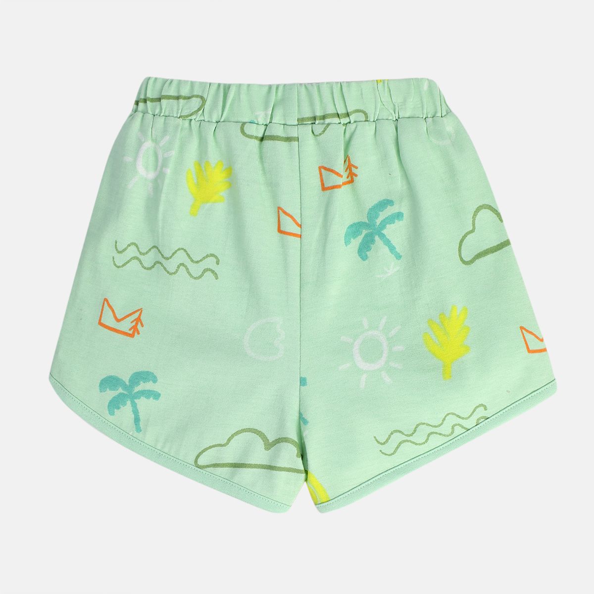 Boys Multicolor Pack Of 2 Shorts