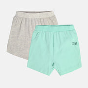 Boys Multicolor Pack Of 2 Shorts
