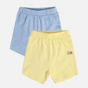 Boys Multicolor Pack Of 2 Shorts