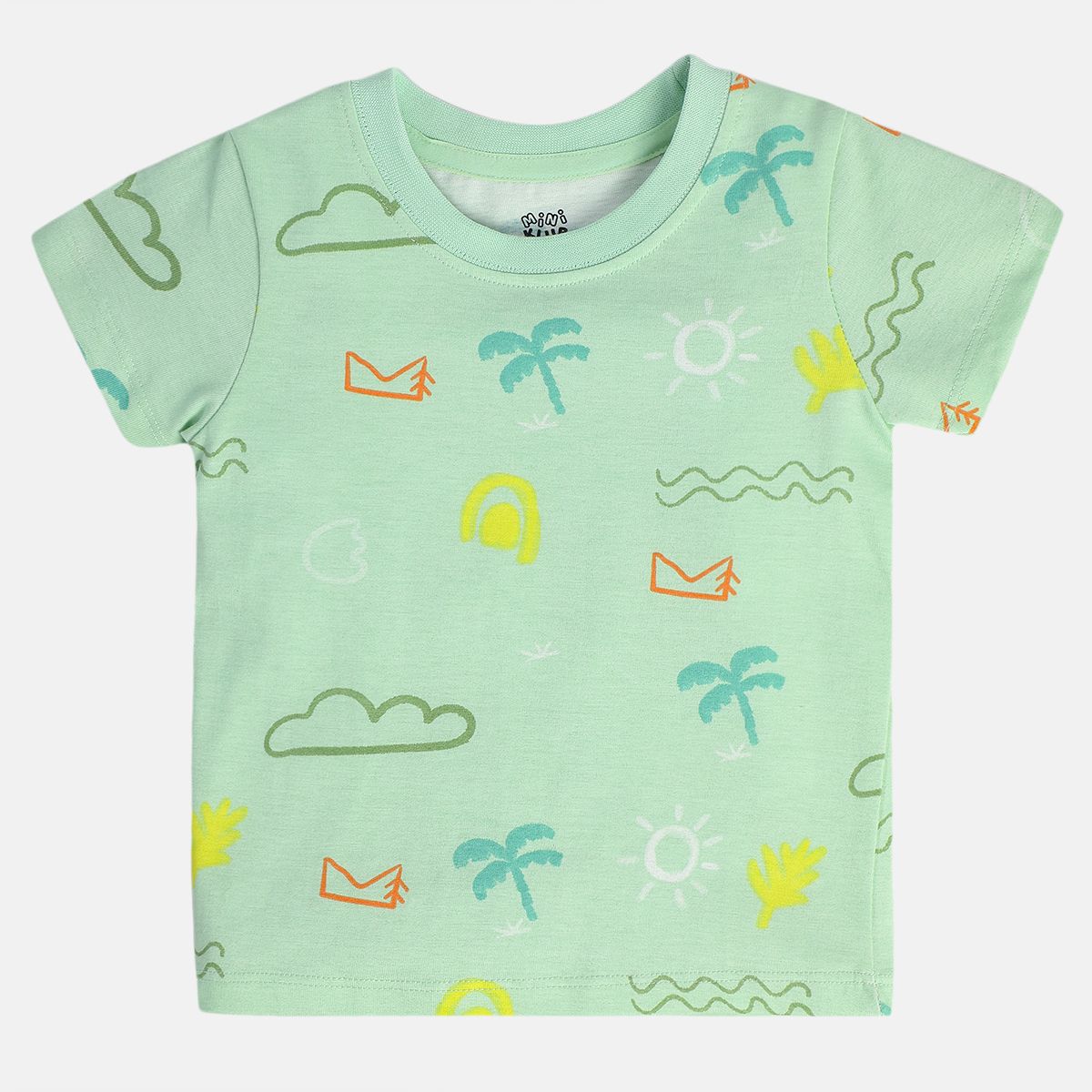 Boys Multicolor Pack Of 2 T-Shirt