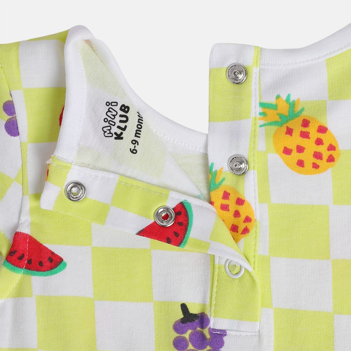 Girls Red/Yellow Short Sleeve Dress