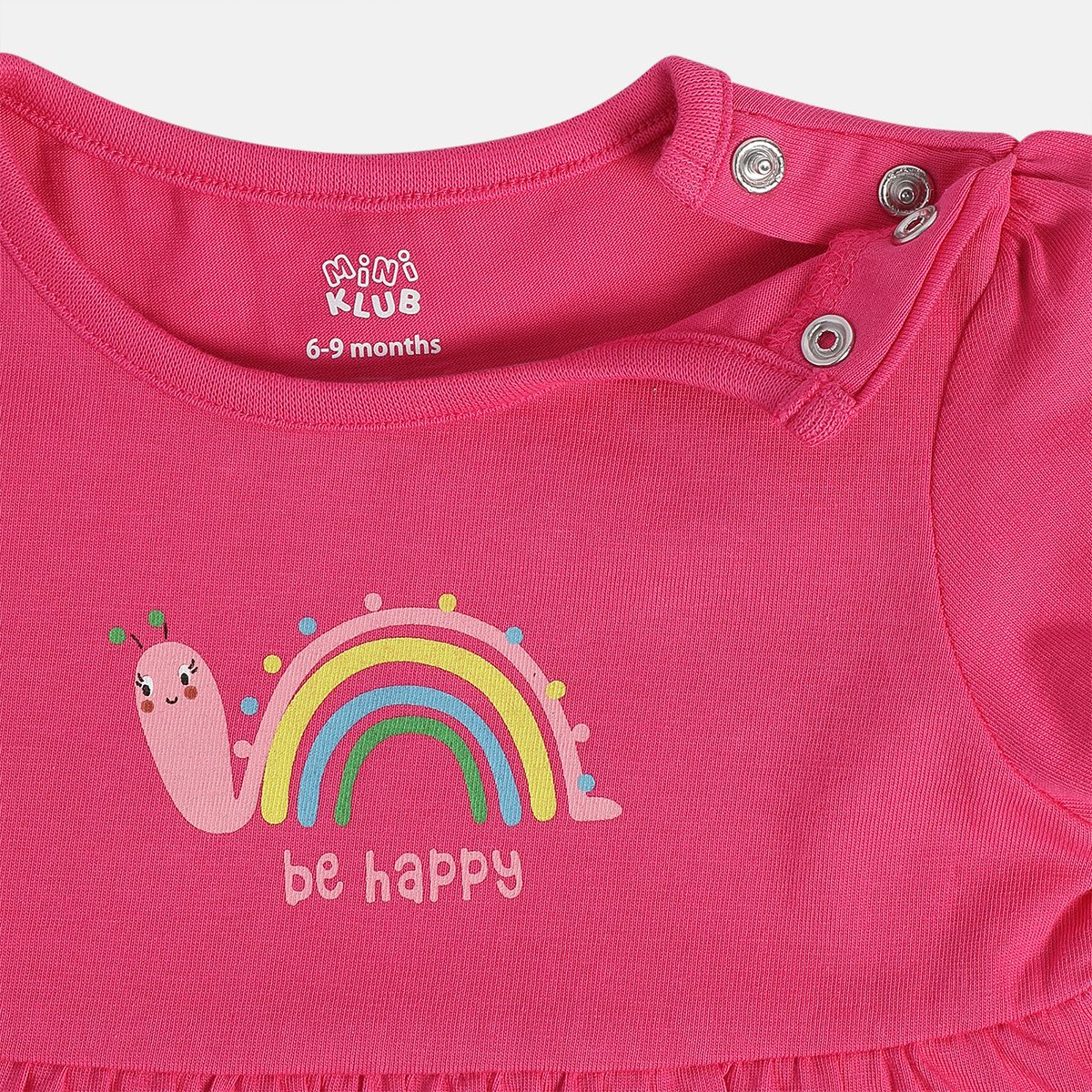 Girls Multi Short Sleeve Dress