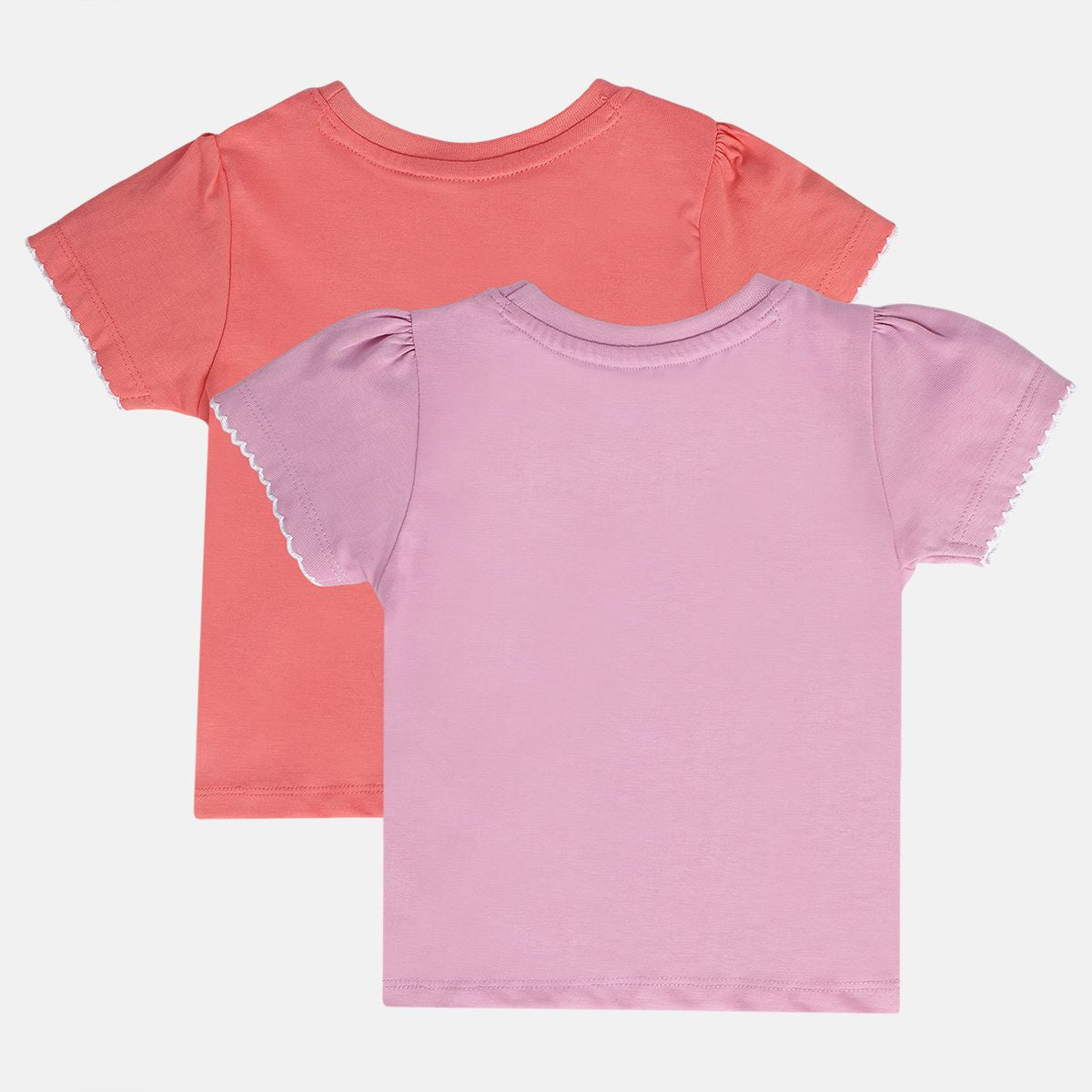 Girls Multicolor Pack Of 2 Knit Top