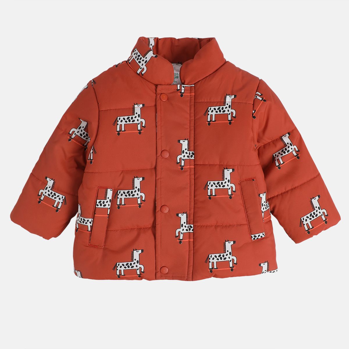 Boys Rust Orange Pack Of 1 Jacket