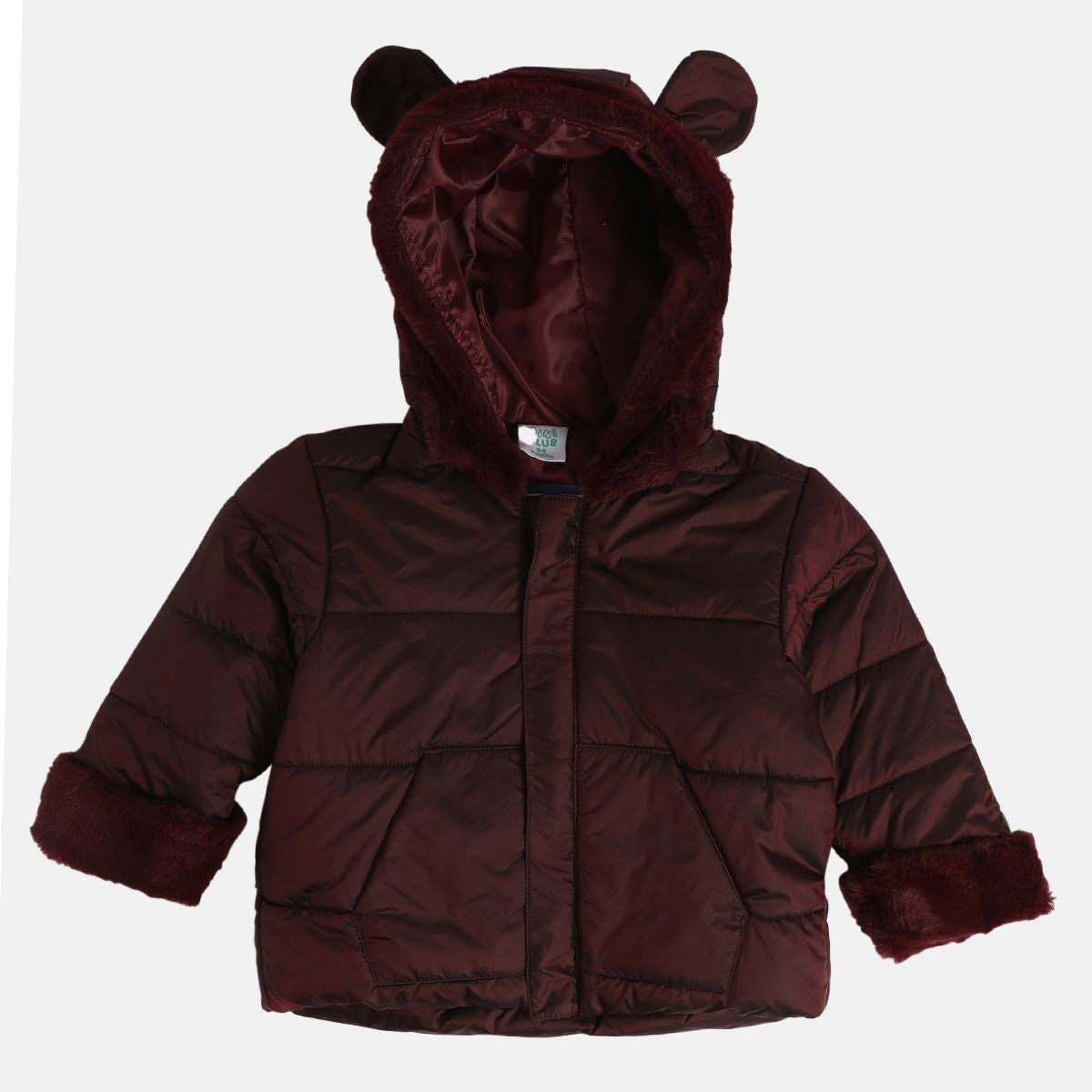 Boys Maroon Pack Of 1 Jacket