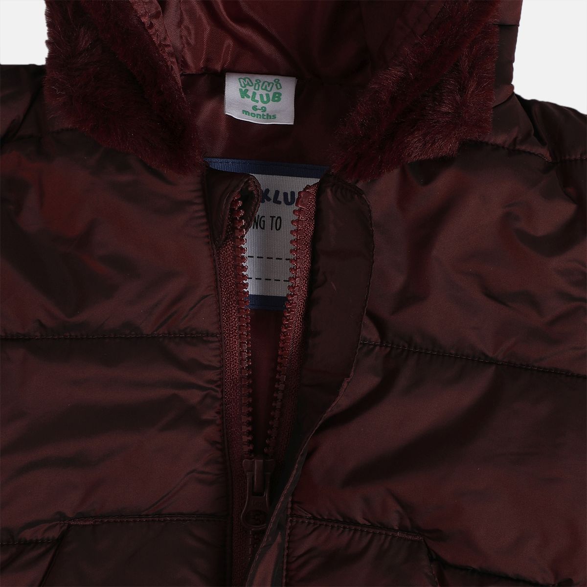 Boys Maroon Pack Of 1 Jacket