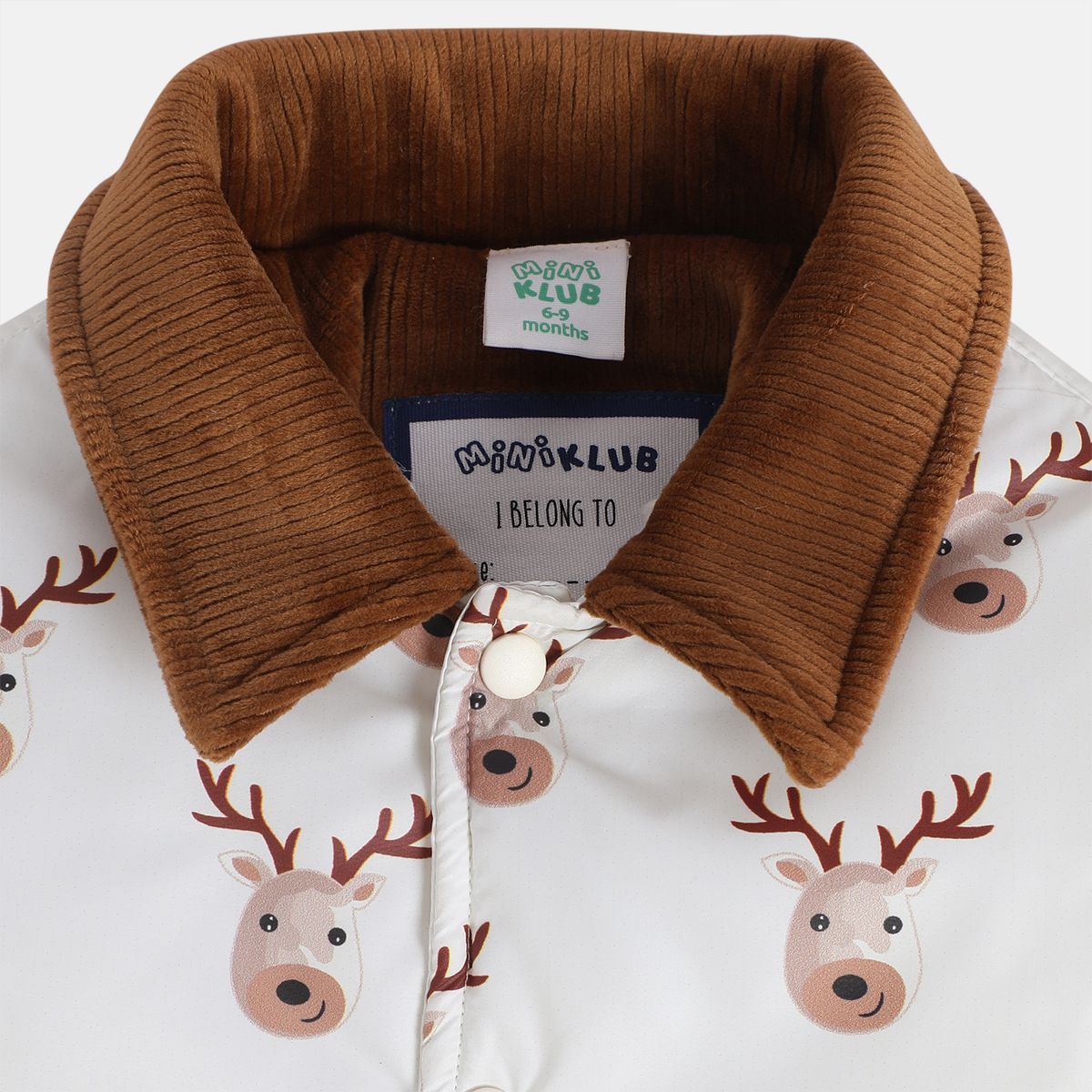 Boys Marshmallow Pack Of 1 Jacket