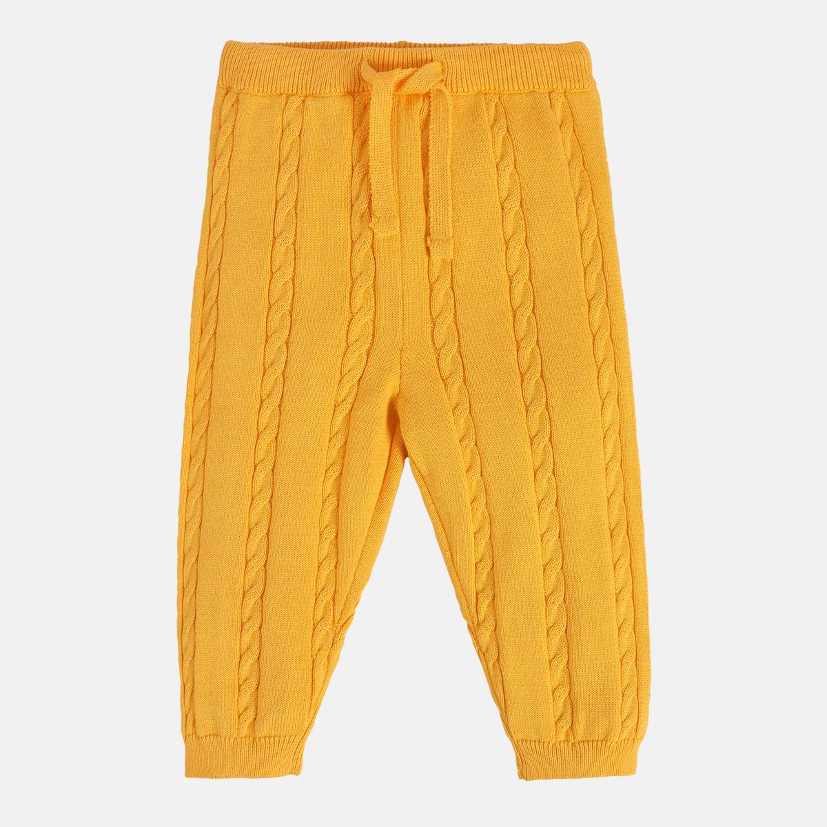 Boys Yellow Pack Of 1 Knit Bottom