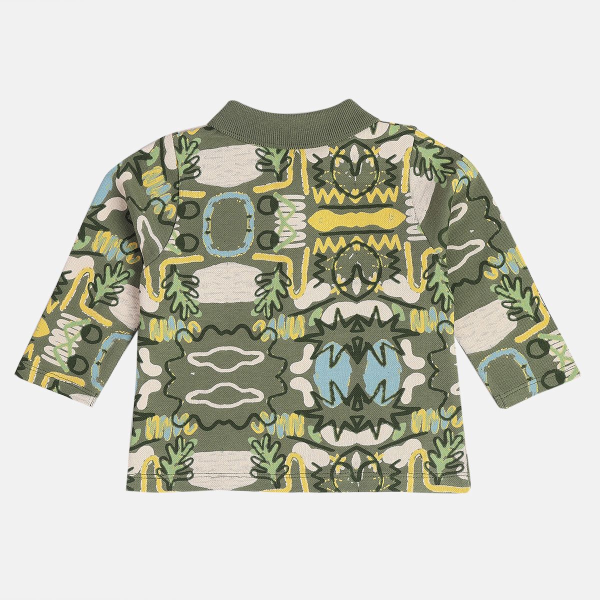 Boys Olive Green Polo Shirt