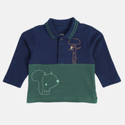 Boys Blue/Green Polo Shirt