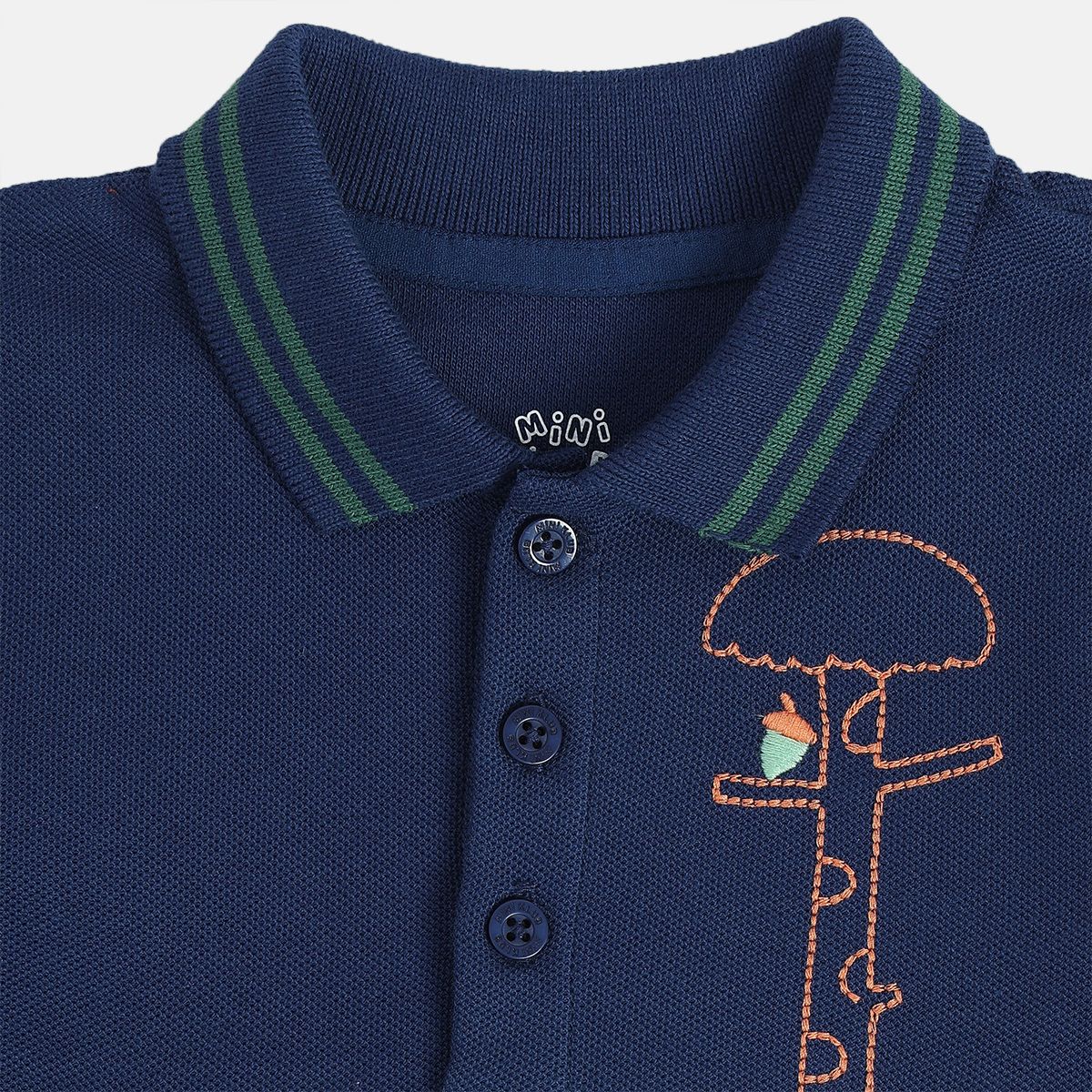 Boys Blue/Green Polo Shirt