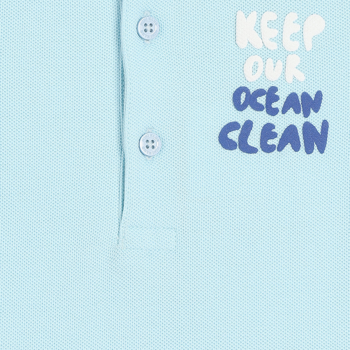 Boys Blue Half Sleeve Polo