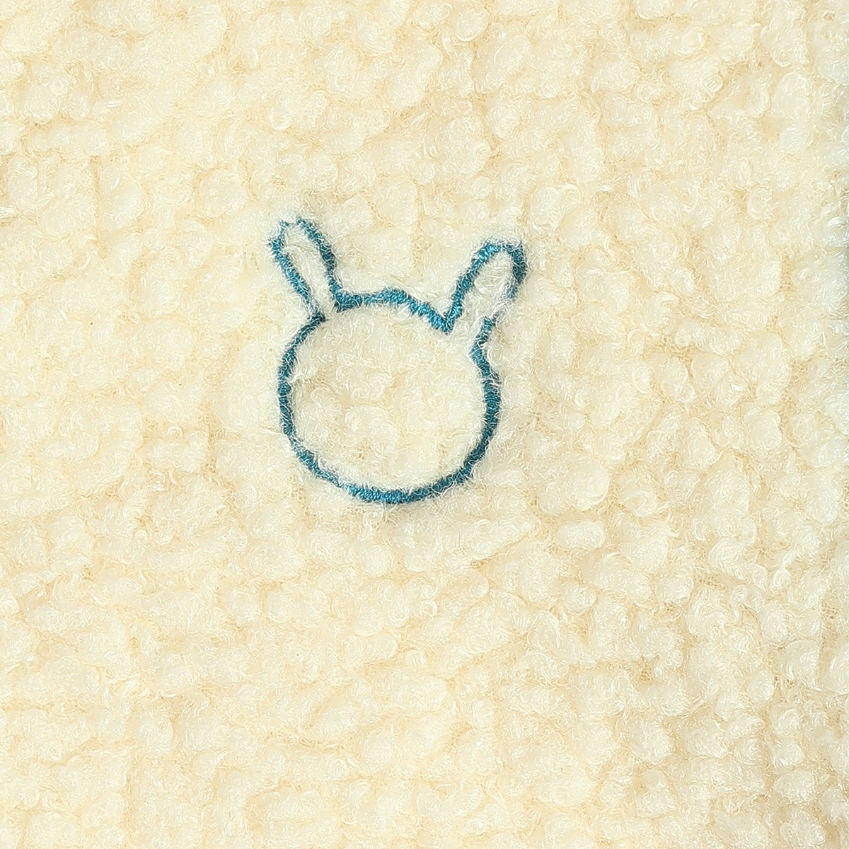 Boys Marshmallow/Blue Hooded Sweat Shirt