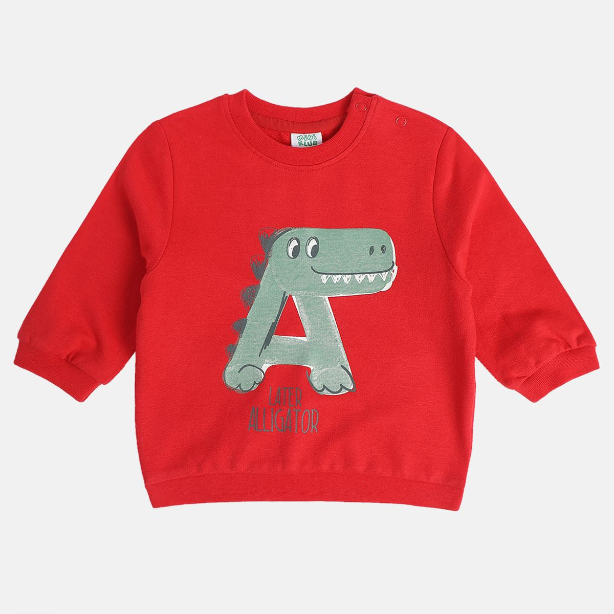 Boys Red Sweat Shirt