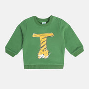 Boys Green Sweat Shirt