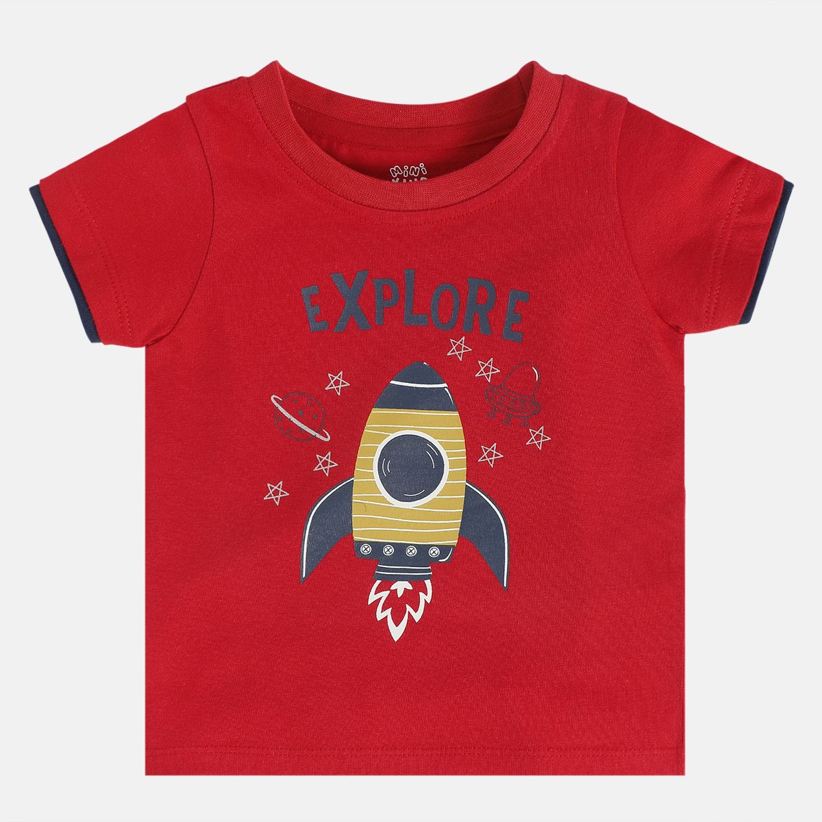 Boys Red Pack Of 1 T-Shirt