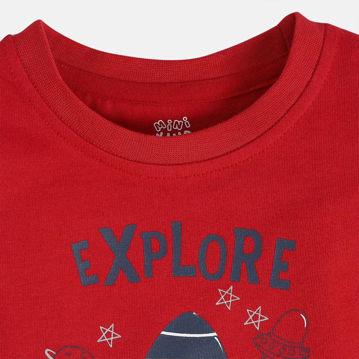 Boys Red Pack Of 1 T-Shirt