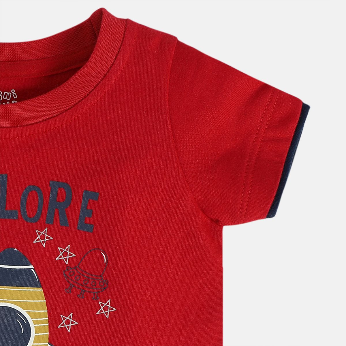 Boys Red Pack Of 1 T-Shirt