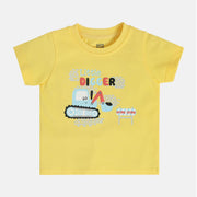 Boys Yellow Pack Of 1 T-Shirt
