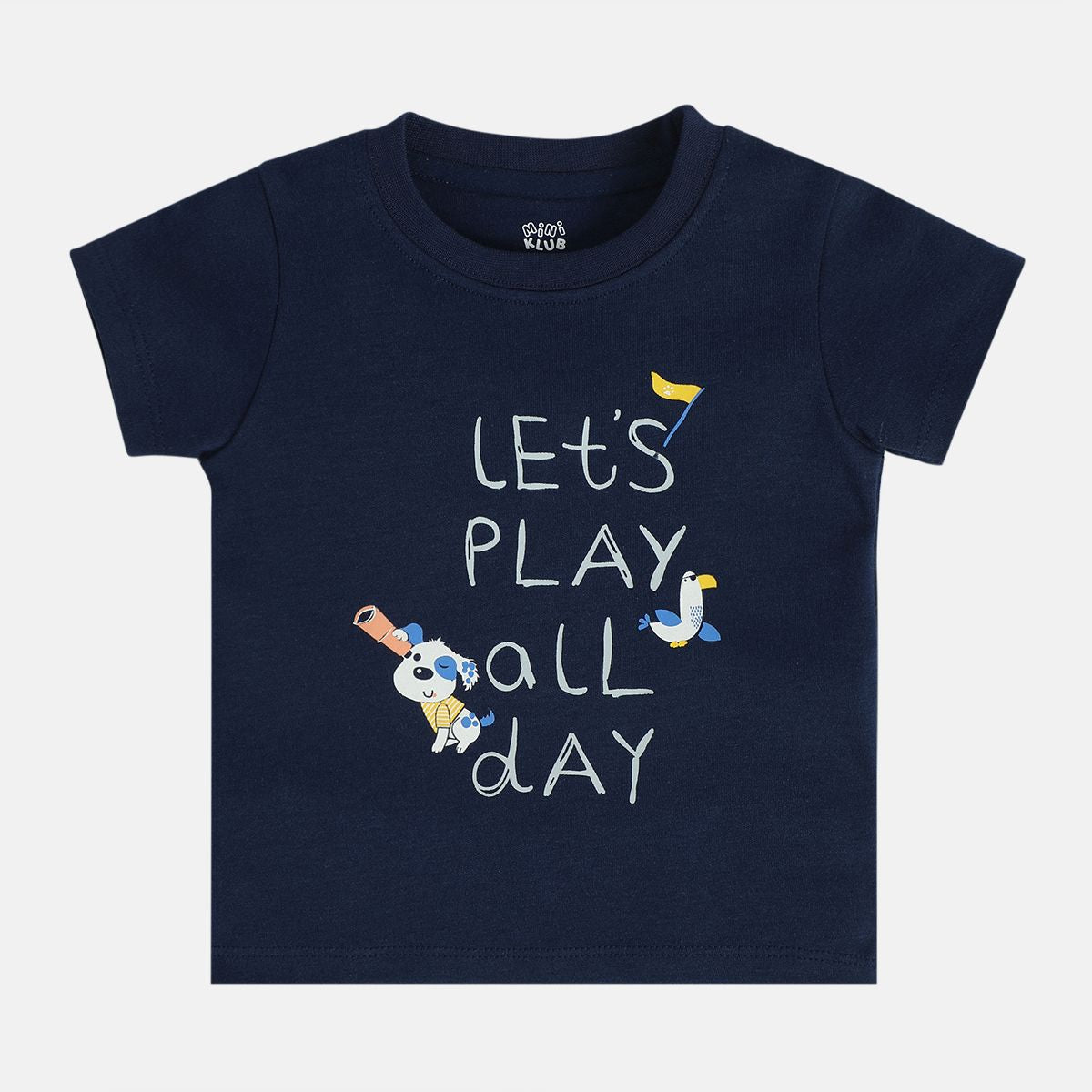 Boys Blue Pack Of 1 T-Shirt