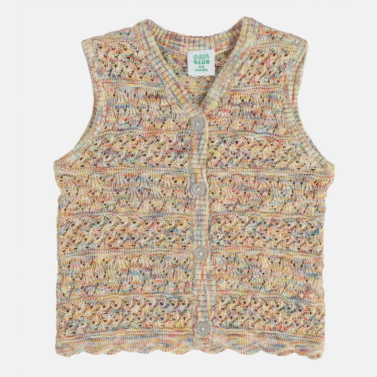 Girls Marshmallow Pack Of 1 Gilet