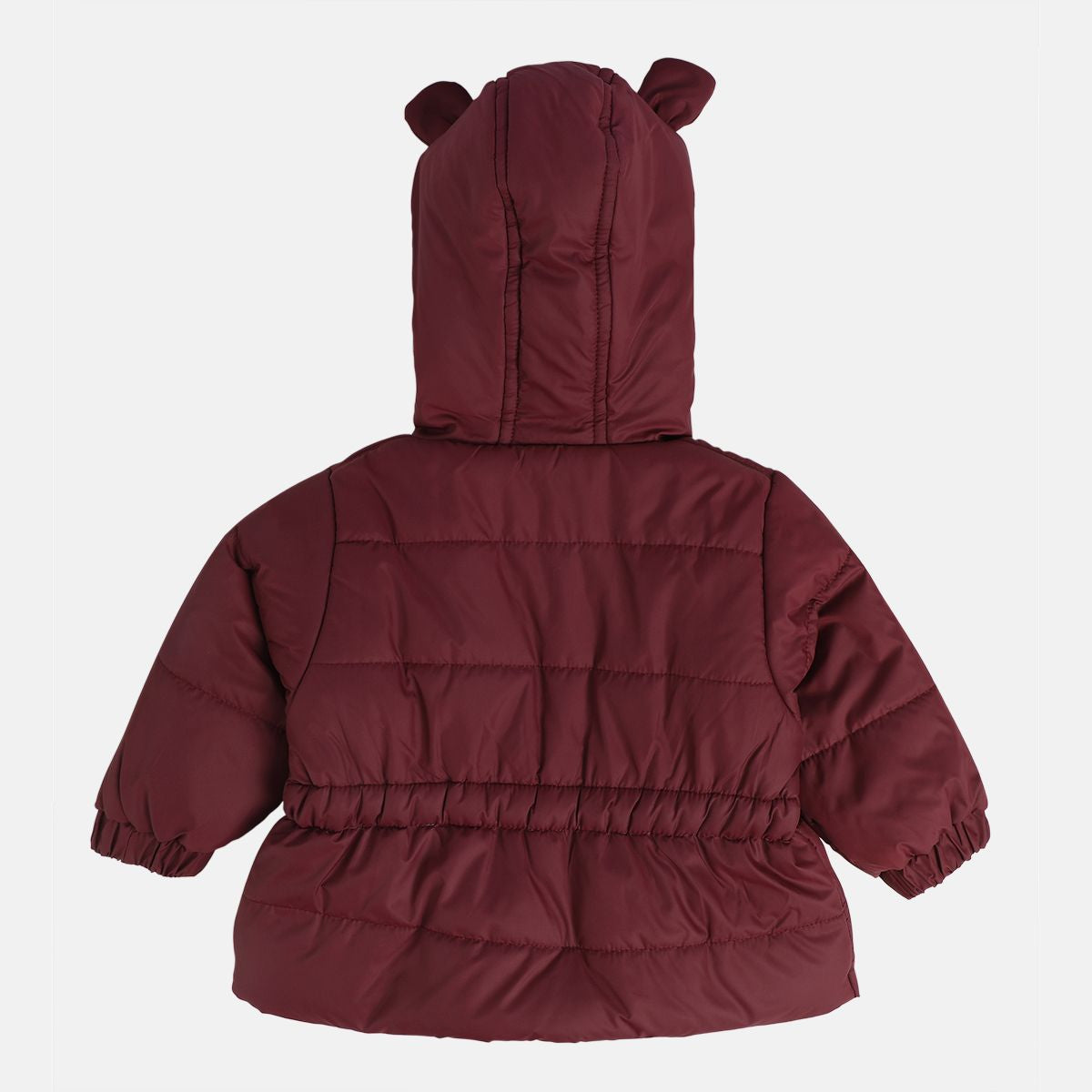 Girls Maroon Pack Of 1 Jacket