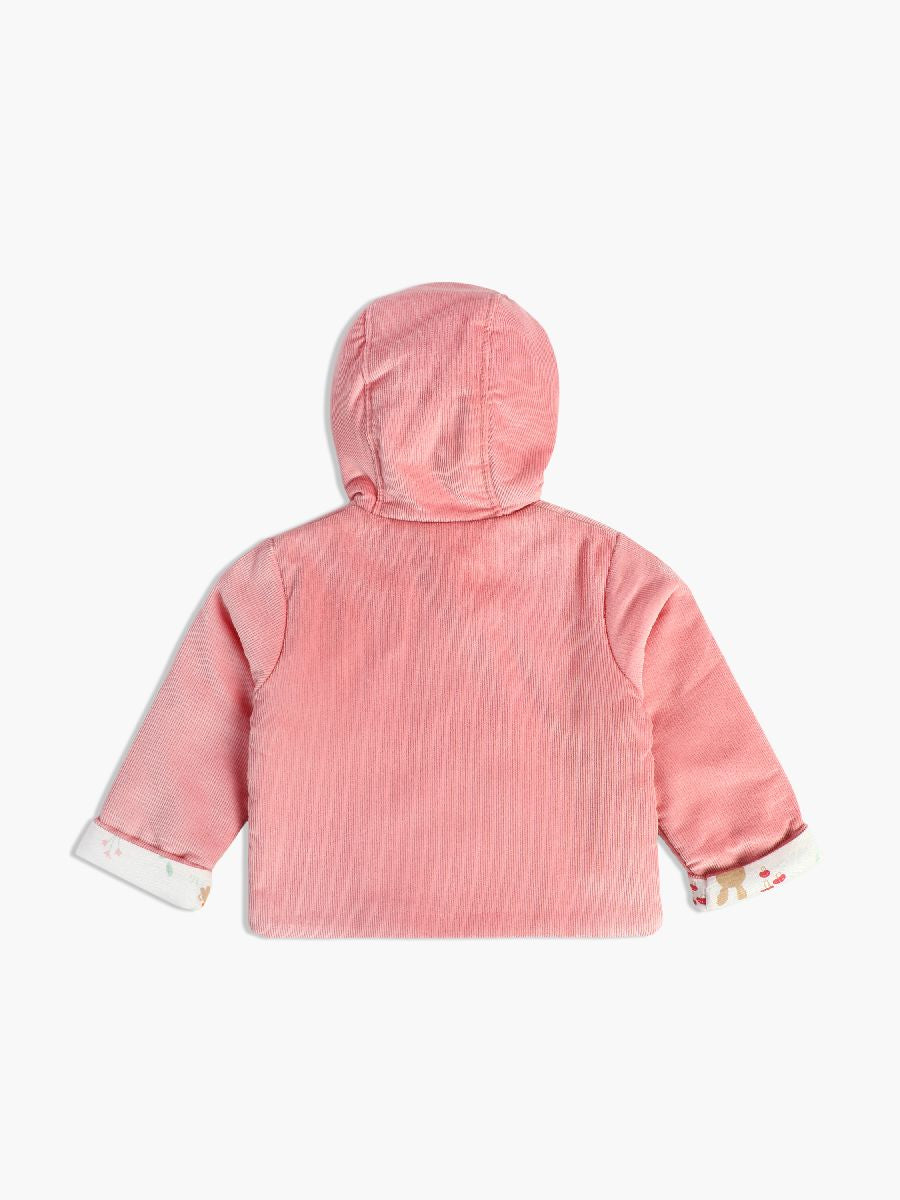 Minicuddles Girl Baby Jacket - Pink
