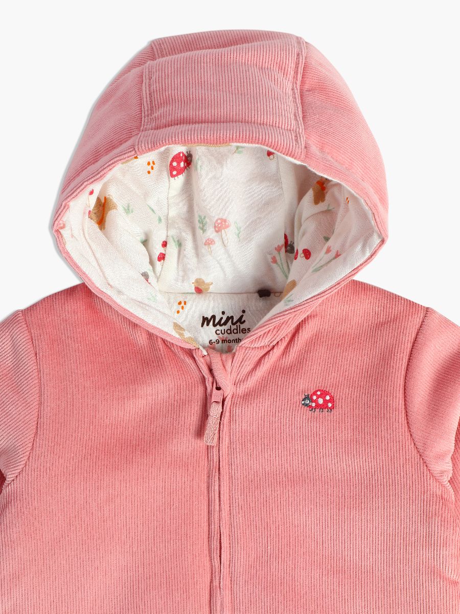 Minicuddles Girl Baby Jacket - Pink