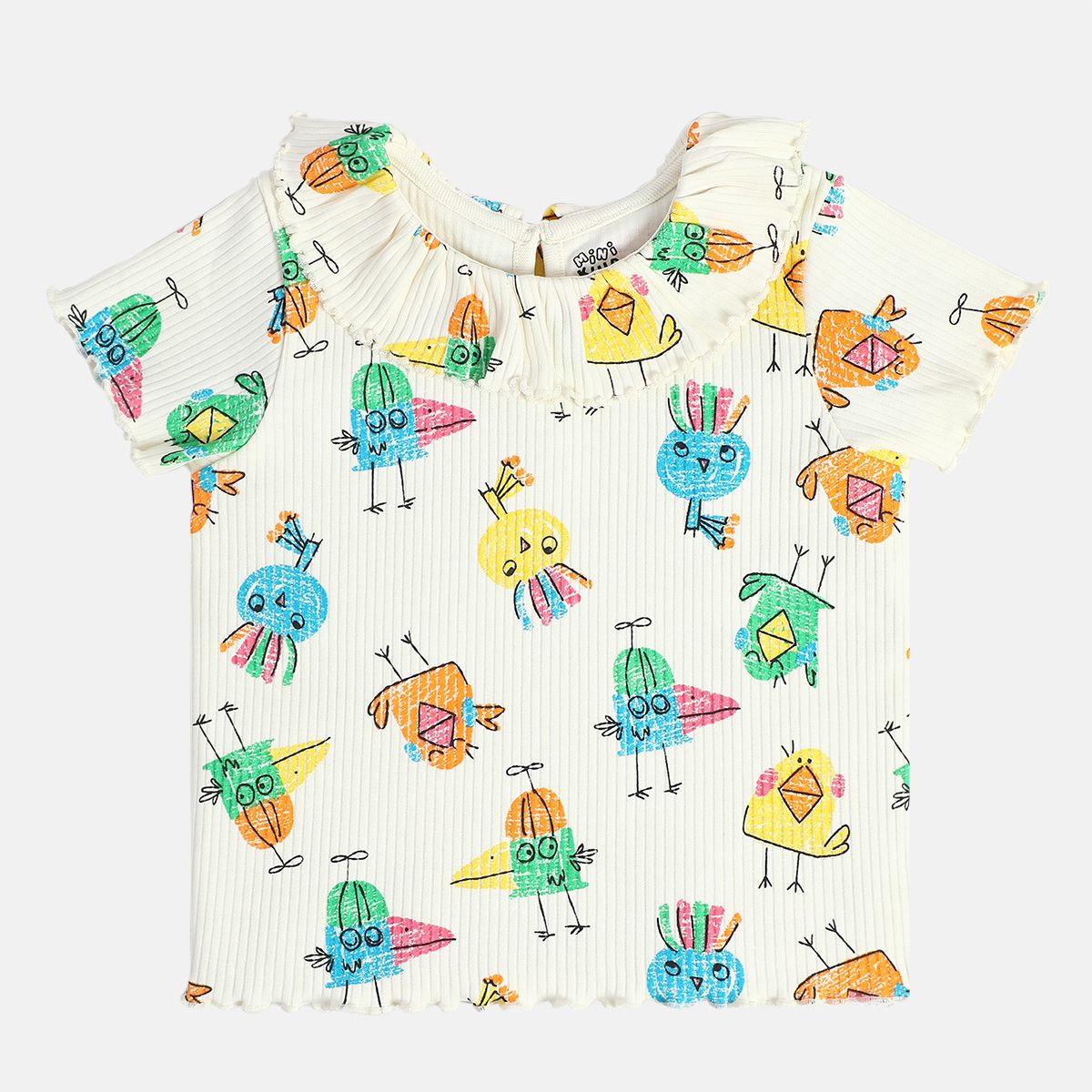 Girls Marshmallow Knit Top