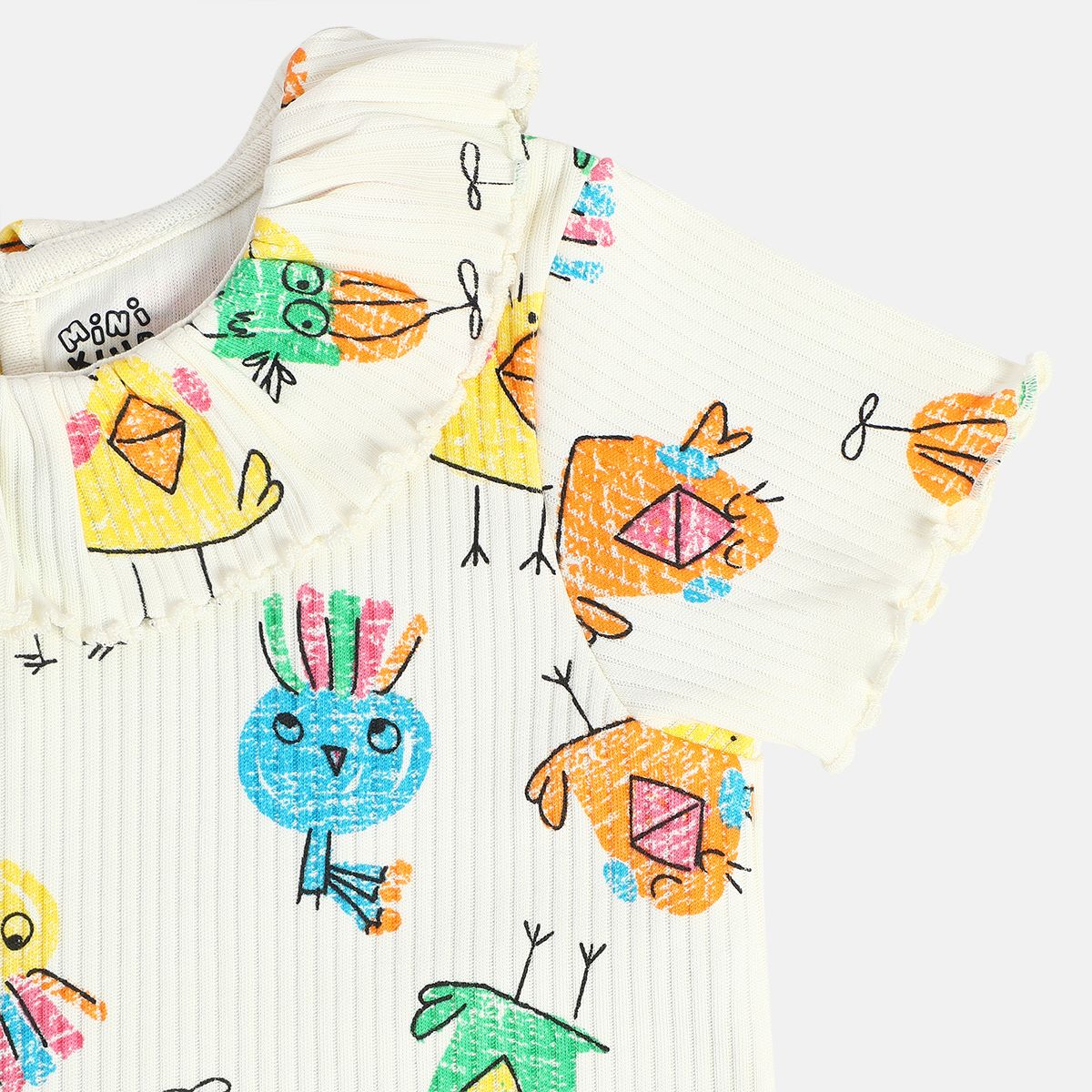 Girls Marshmallow Knit Top